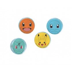 Τρελομπαλάκια Bounce Balls Pokémon - 4 εκ / 4 τμχ