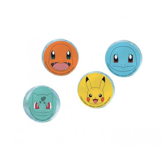 Τρελομπαλάκια Bounce Balls Pokémon - 4 εκ / 4 τμχ Τρελομπαλάκια Bounce Balls Pokémon - 4 εκ / 4 τμχ