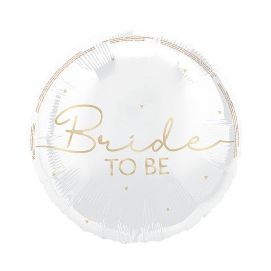 Μπαλόνι Foil 18" Bride to Be Gold Script / 46 εκ Μπαλόνι Foil 18" Bride to Be Gold Script / 46 εκ