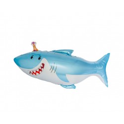 Μπαλόνι Foil Σχήμα Καρχαρίας Friendly Shark / 102εκ x 57εκ