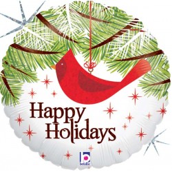 Μπαλόνι Foil 18″ Happy Holidays Στολίδι