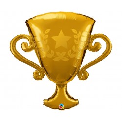 Μπαλόνι Foil Σχήμα Golden Trophy / 74x71 εκ