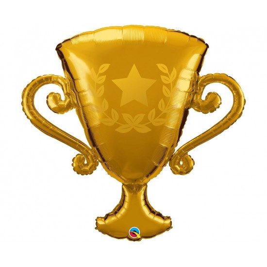 Μπαλόνι Foil Σχήμα Golden Trophy / 74x71 εκ Μπαλόνι Foil Σχήμα Golden Trophy / 74x71 εκ