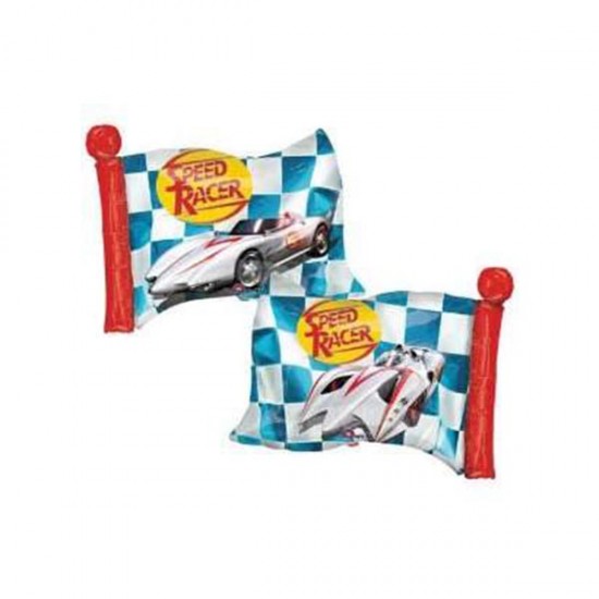 Μπαλόνι Foil 14” Mini Shape Speed Racer Σημαία Μπαλόνι Foil 14” Mini Shape Speed Racer Σημαία
