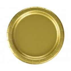 Πιάτα Μικρά Gold / Χρυσό / 20 τεμ