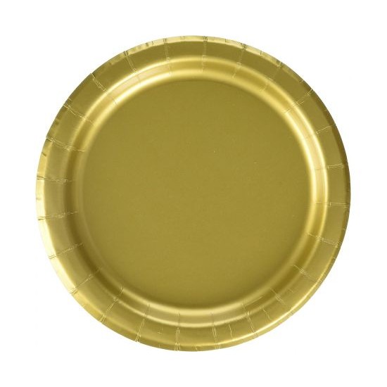 Πιάτα Μικρά Gold / Χρυσό / 20 τεμ Πιάτα Μικρά Gold / Χρυσό / 20 τεμ