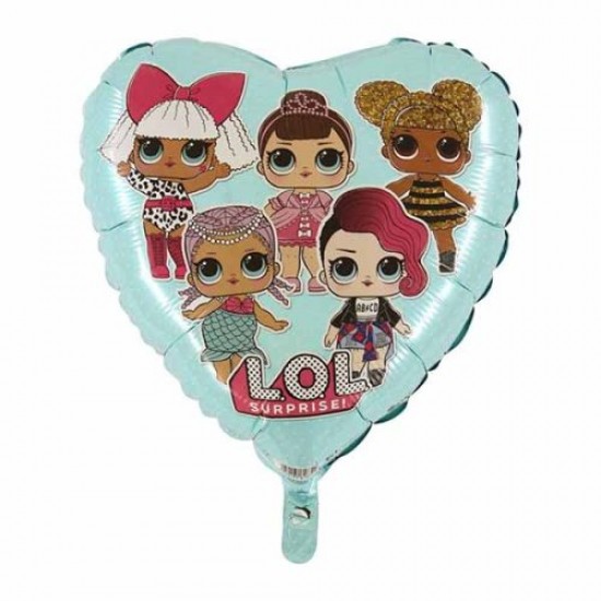 Μπαλόνι Foil 18″ Καρδιά LOL Surprise Μπαλόνι Foil 18″ Καρδιά LOL Surprise