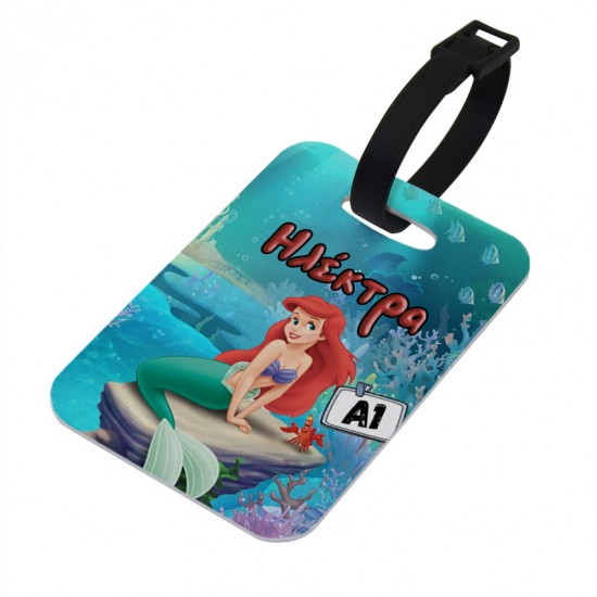 Bag Tag Ariel Η Μικρή Γοργόνα Bag Tag Ariel Η Μικρή Γοργόνα