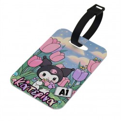 Bag Tag Kuromi Με Λουλούδια