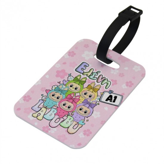 Bag Tag LABUBU Ροζ Bag Tag LABUBU Ροζ