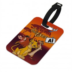 Bag Tag Lion King Timon & Pumbaa