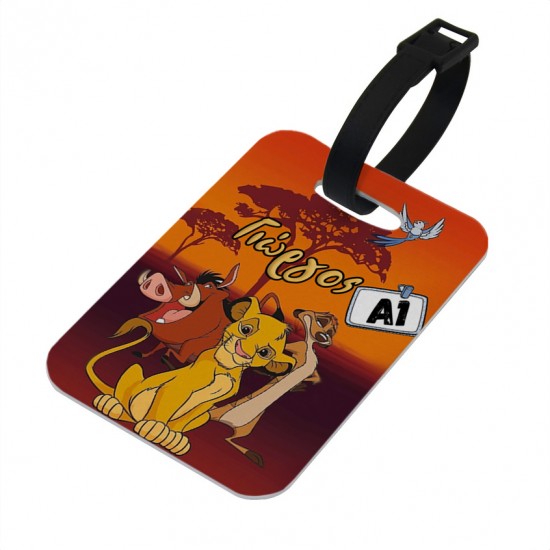 Bag Tag Lion King Timon & Pumbaa Bag Tag Lion King Timon & Pumbaa