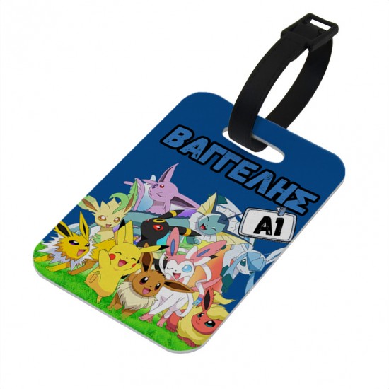 Bag Tag Pokemon Bag Tag Pokemon