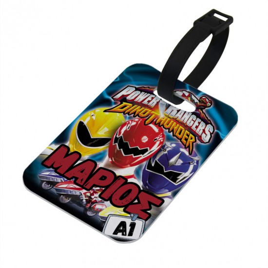 Bag Tag Power Rangers Bag Tag Power Rangers