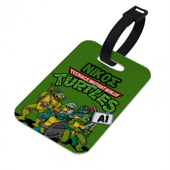 Bag Tag Χελωνονιντζάκια Bag Tag Χελωνονιντζάκια