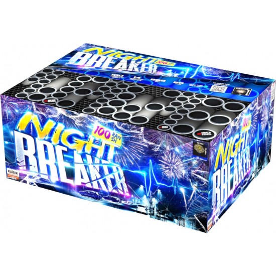 Εναέριο Πυροτέχνημα Night breaker 100 βολές Εναέριο Πυροτέχνημα Night breaker 100 βολές