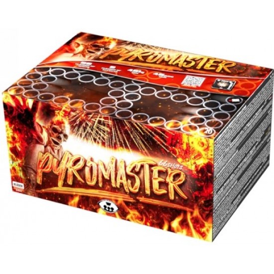 Εναέριο Πυροτέχνημα Pyromaster 66 βολές Εναέριο Πυροτέχνημα Pyromaster 66 βολές