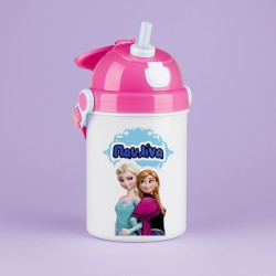 Παιδικό Παγούρι – Frozen Ροζ 400ml