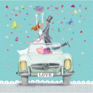Χαρτοπετσέτες Μεγάλες Honeymoon 20τεμ