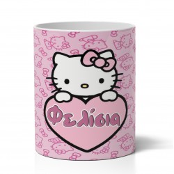 Μολυβοθήκη με Όνομα – Hello Kitty