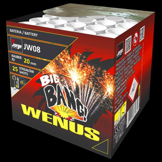 Εναέριο Πυροτέχνημα WENUS BIG BANG 25 Βολές Εναέριο Πυροτέχνημα WENUS BIG BANG 25 Βολές
