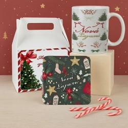 Χριστουγεννιάτικο Κουτί Δώρο – Νονά Σ’αγαπώ