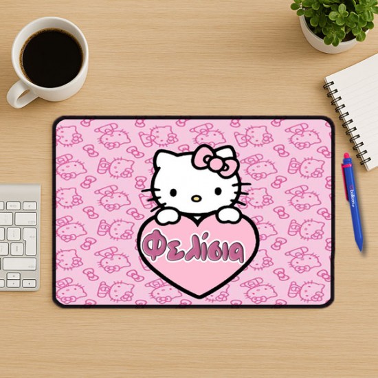 Mouse Pad Gaming – Hello Kitty Με Όνομα Mouse Pad Gaming – Hello Kitty Με Όνομα