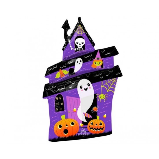 Μπαλόνι Foil Στοιχειωμένο Σπίτι - Haunted House Μπαλόνι Foil Στοιχειωμένο Σπίτι - Haunted House