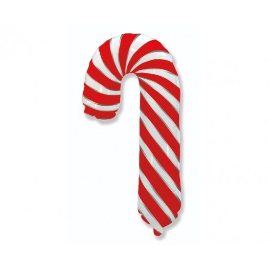 Μπαλόνι Foil 39" Γλειφιτζούρι Κόκκινο - Candy Cane Μπαλόνι Foil 39" Γλειφιτζούρι Κόκκινο - Candy Cane
