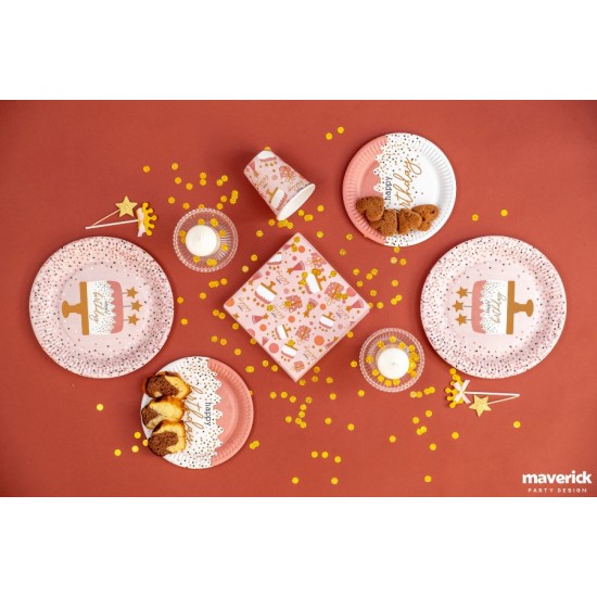 Πιάτα Μεγάλα Rose Confetti (8 τεμ) Πιάτα Μεγάλα Rose Confetti (8 τεμ)