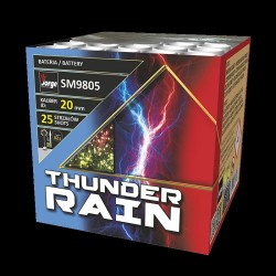 Εναέριο Πυροτέχνημα THUNDER RAIN 25 Βολές