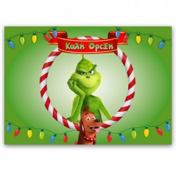 Σουπλά Grinch Χριστουγεννιάτικα 