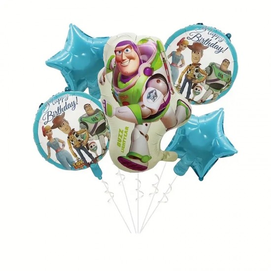 Σετ Μπαλόνια Foil - Toy Story (5 τεμ.) Σετ Μπαλόνια Foil - Toy Story (5 τεμ.)