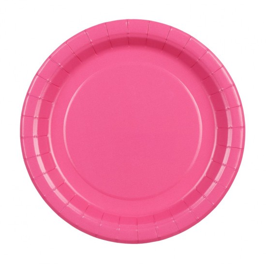 Χάρτινα Πιάτα γλυκού – Φούξια (6 τεμ)