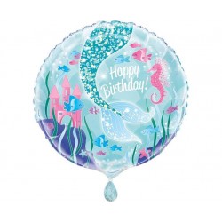 Μπαλόνι Foil 18" Mermaid / 45εκ - Γοργόνα