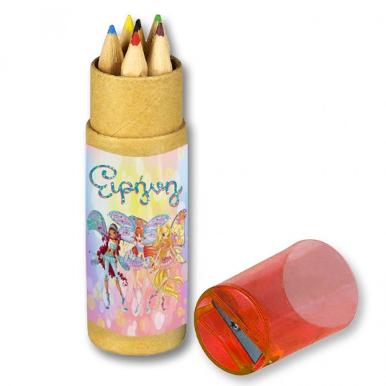 Ξυλομπογιές με όνομα Winx Ξυλομπογιές με όνομα Winx