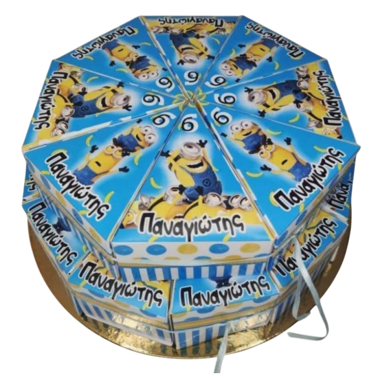 Χάρτινη Τούρτα Minions Χάρτινη Τούρτα Minions