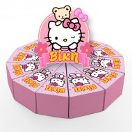Χάρτινη Τούρτα Hello Kitty