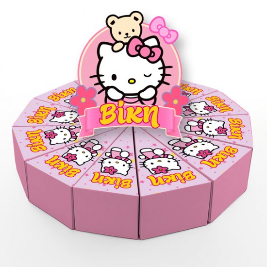 Χάρτινη Τούρτα Hello Kitty Χάρτινη Τούρτα Hello Kitty