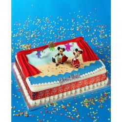 Διακοσμητικό Τούρτας Σετ Mickey & Minnie “Ολε”