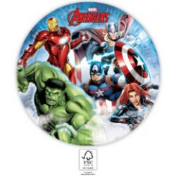  Πιάτα Μεγάλα Avengers (8 τεμ)