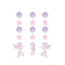 Γιρλάντα Κρεμαστή "Mermaid Shine Iridescent" (3 τεμάχια)