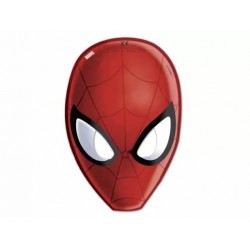 Μάσκες Spiderman για Πάρτυ (6τμχ)