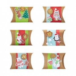 Ημερολόγιο Advent Calendar – Christmas pillows (24 τεμ)