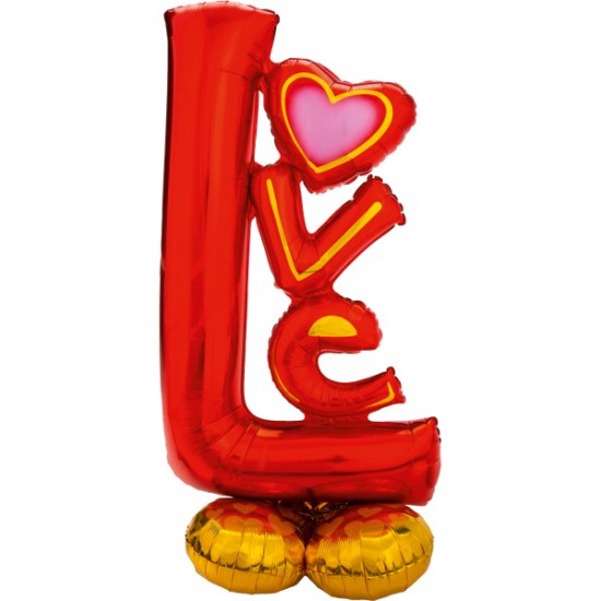 Μπαλόνι Foil AirLoonz Τεράστιο “Love” Κόκκινο Μπαλόνι Foil AirLoonz Τεράστιο “Love” Κόκκινο