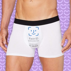 Ανδρικό Εσώρουχο με Εκτύπωση – Face ID