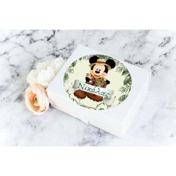 Αυτοκόλλητα Με Όνομα Mickey Σαφάρι (6 τεμ)