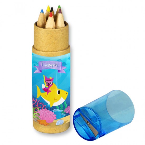 Ξυλομπογιές Baby Shark Ξυλομπογιές Baby Shark