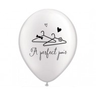 Μπαλόνι Λάτεξ 11" A Perfect Pair Prl White