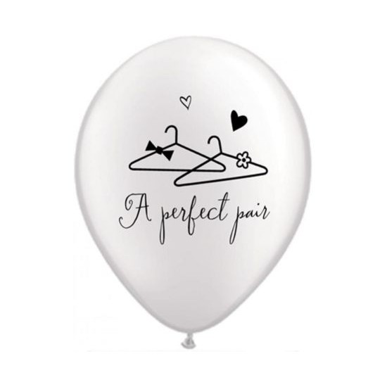 Μπαλόνι Λάτεξ 11" A Perfect Pair Prl White Μπαλόνι Λάτεξ 11" A Perfect Pair Prl White